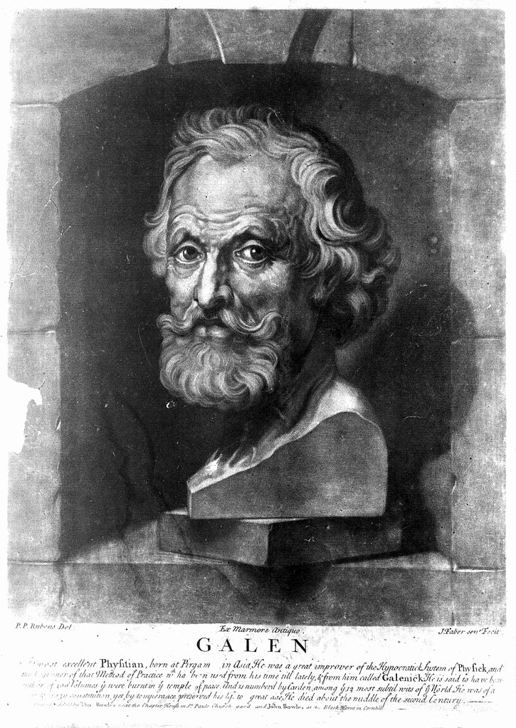Galen (Claudius Galenus) (September, 129 — 210), Roman philosopher ...