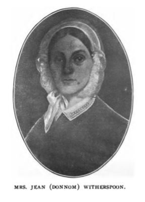 Mother: Jane Donnom Witherspoon