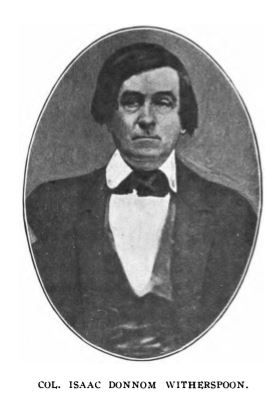 Brother: Isaac Donnom Witherspoon