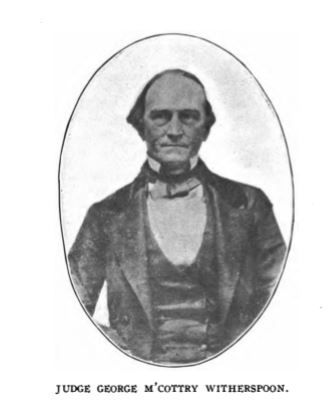 Brother: George McCottry Witherspoon