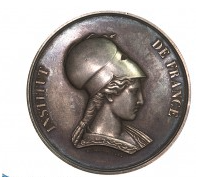Silver Medal, Institute of France