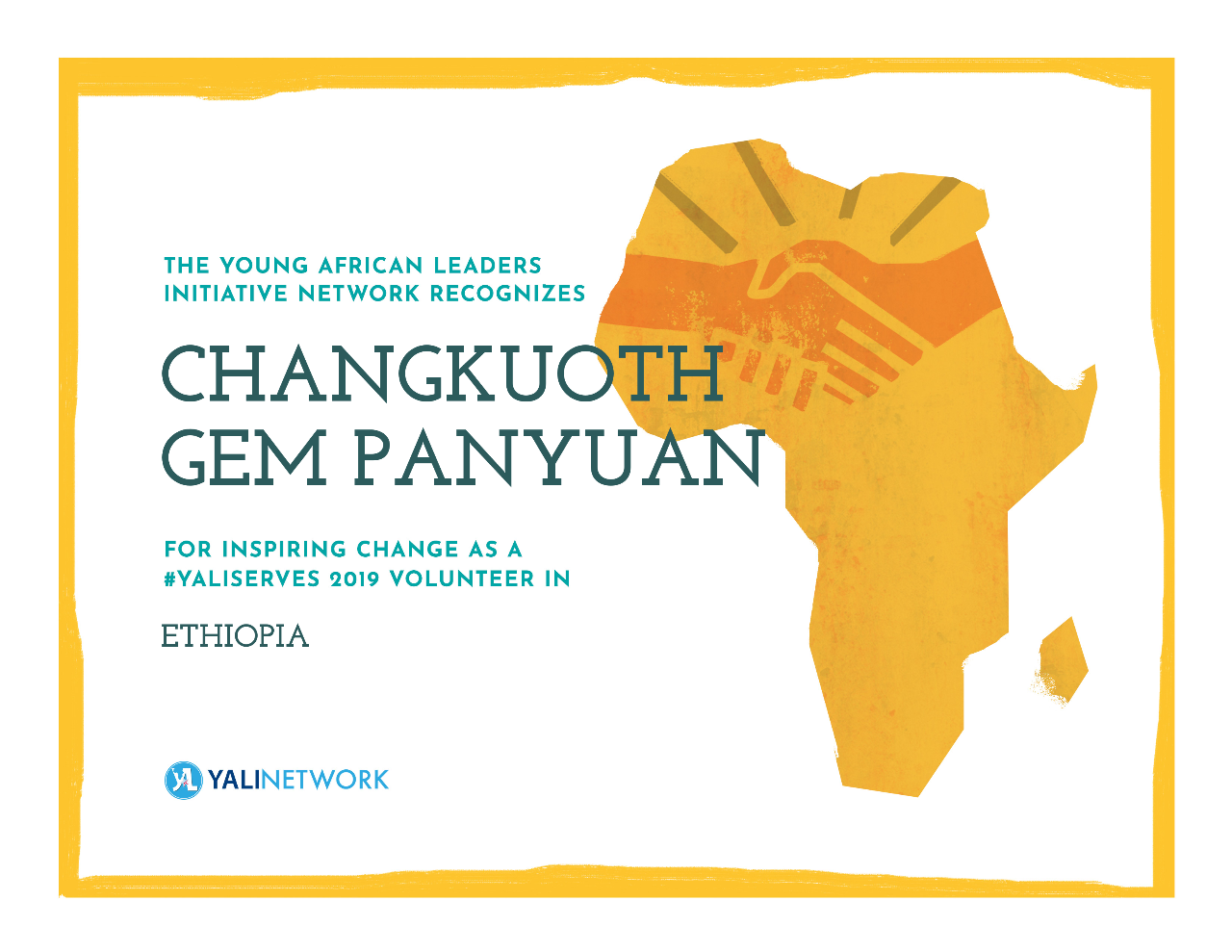 Volunteer of the year