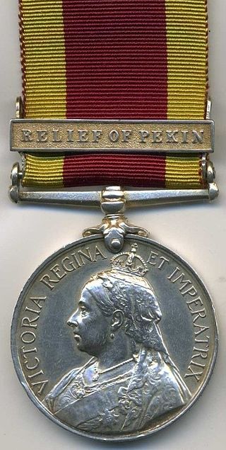 China War Medal 1900