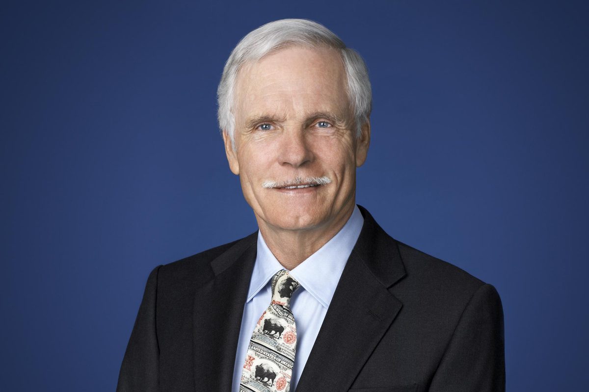 Ted Turner (born November 19, 1938), American Businessman, philanthropist,  producer | World Biographical Encyclopedia