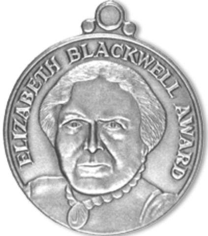 The Elizabeth Blackwell Award from Hobart and William Smith Colleges
