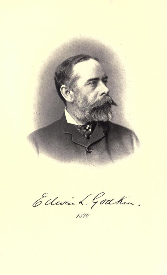 Education period of Edwin Godkin in Harvard University
