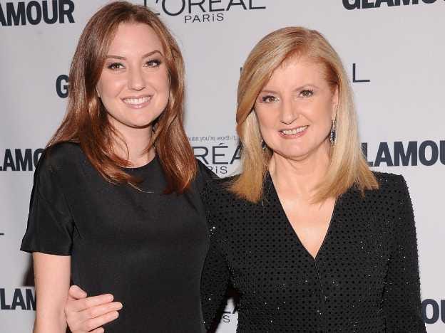 Daughter: Christina Huffington 