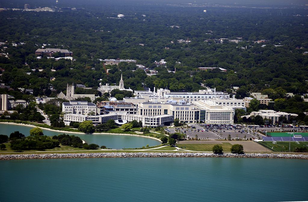 Education period of John Jakes in Northwestern University