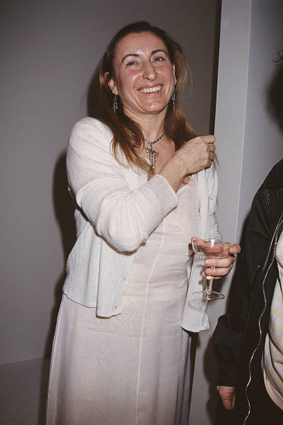 Miuccia Prada (born May 10, 1949), Italian designer, Businesswoman | World  Biographical Encyclopedia