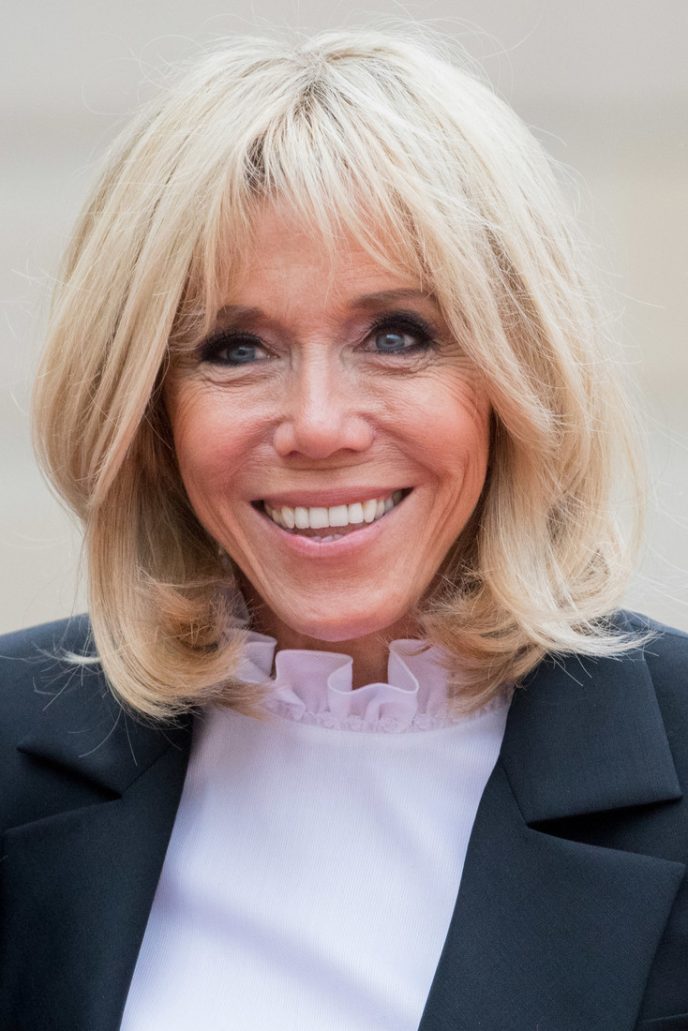 Spouse: Brigitte Macron