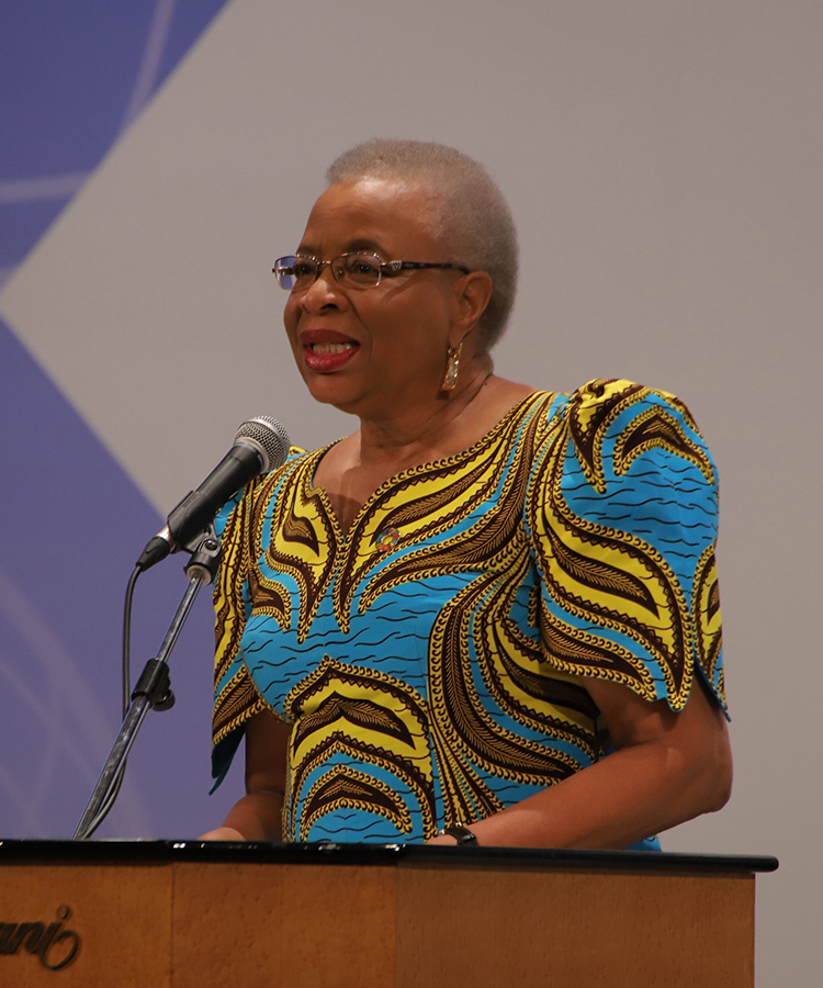 Wife: Graça Machel
