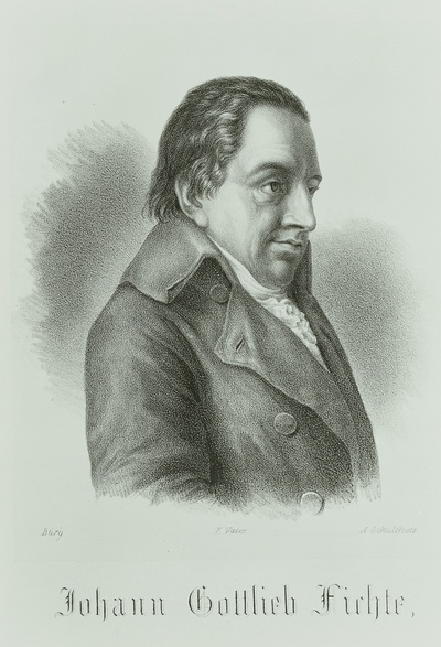 Career period of Johann Fichte in career