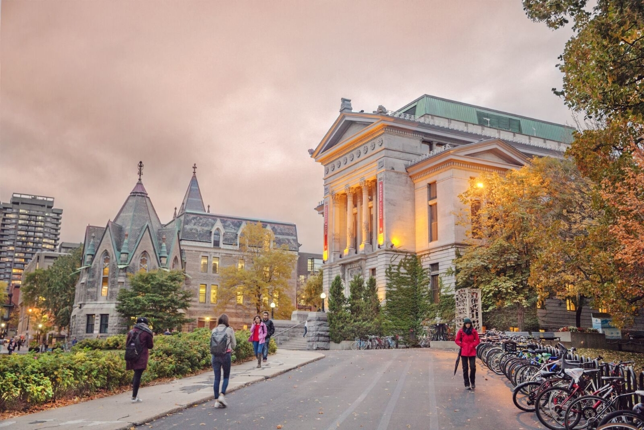 Education period of Eric Kierans in McGill University