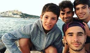 Son: Elyaz Zidane Fernández