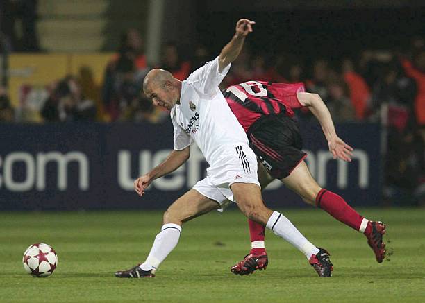 Career period of Zinedine Zidane in career