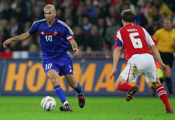 Career period of Zinedine Zidane in career
