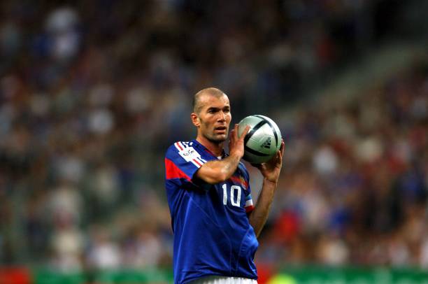 Career period of Zinedine Zidane in career