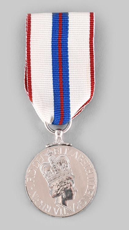 Queen Elizabeth II Silver Jubilee Medal