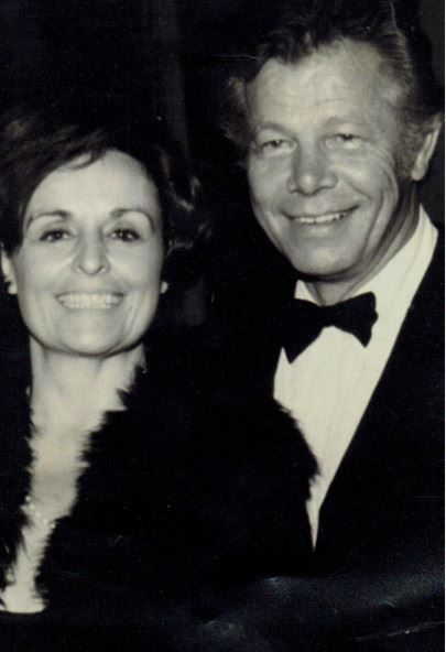 Wife: Betty-Nina Langmack