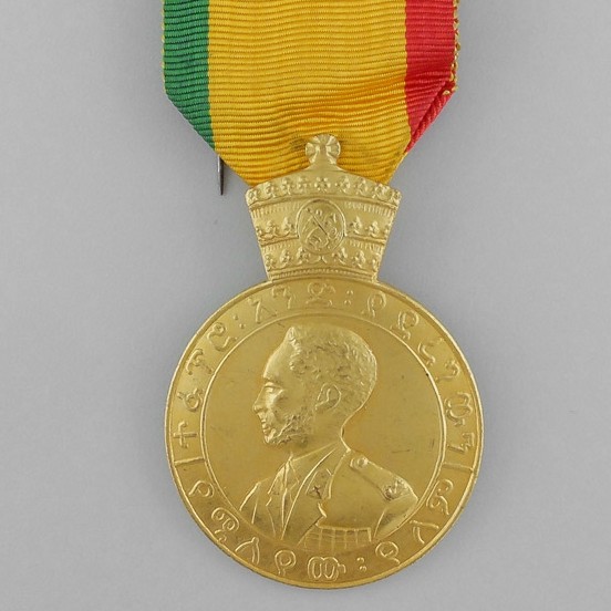 Haile Selassie I Gold Medal