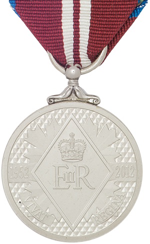 Canadian version of the Queen Elizabeth II Diamond Jubilee Medal