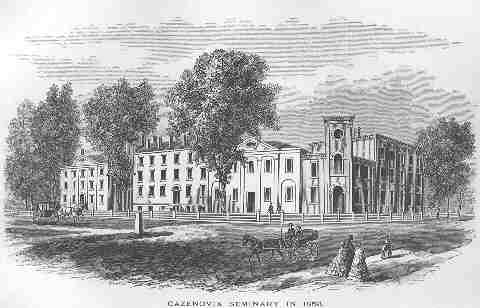 Education period of Leland Stanford in Cazenovia Seminary
