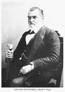 Career period of Leland Stanford in career