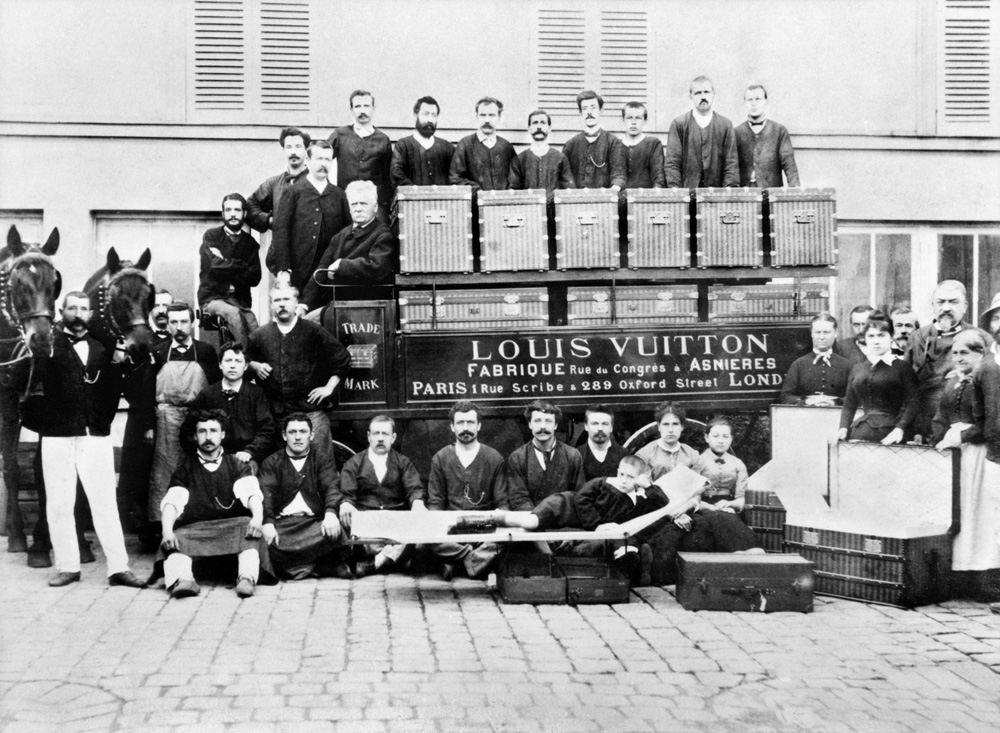 Louis Vuitton (August 4, 1821 — February 27, 1892), France Businessman,  designer | World Biographical Encyclopedia