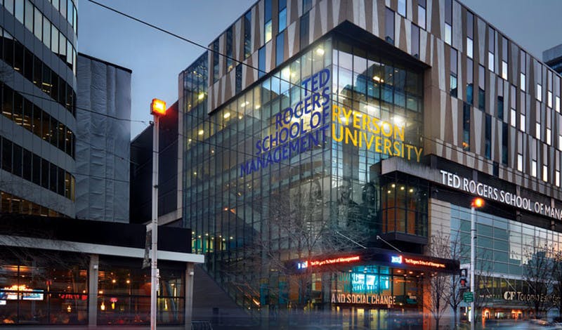Education period of Bill Reid in Ryerson University