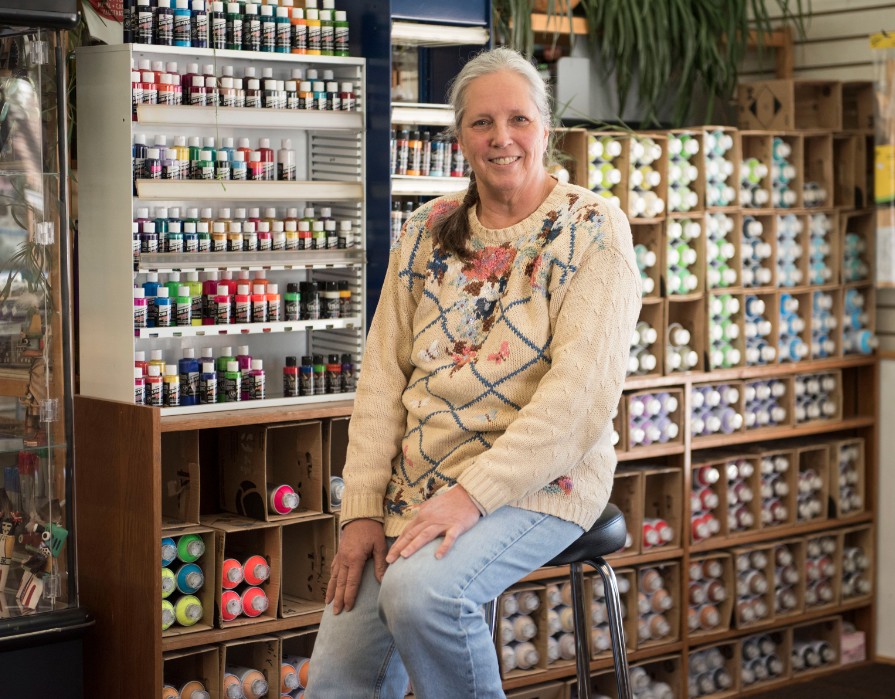 life partner: Ruth Ann Border 