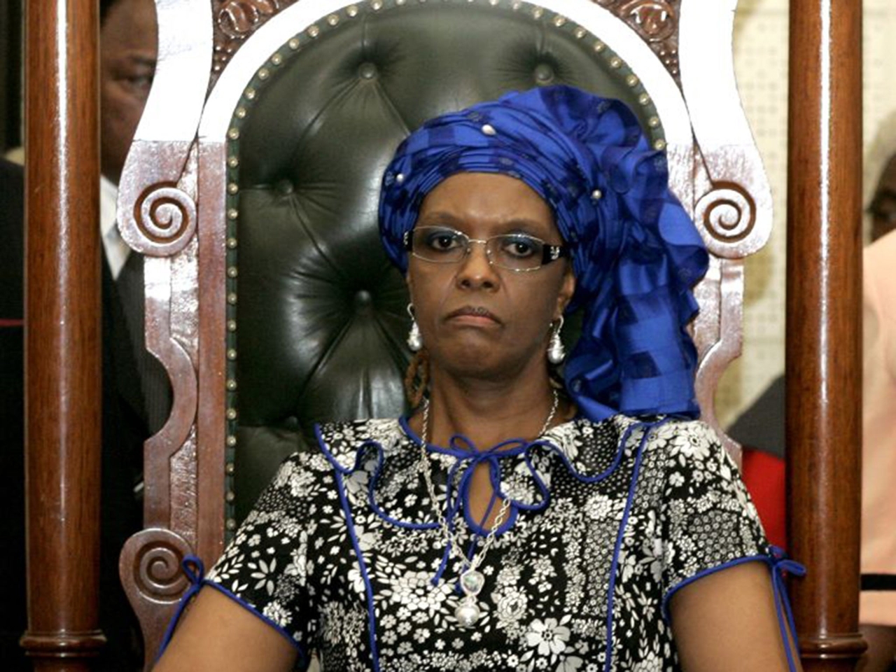 Wife: Grace Mugabe 