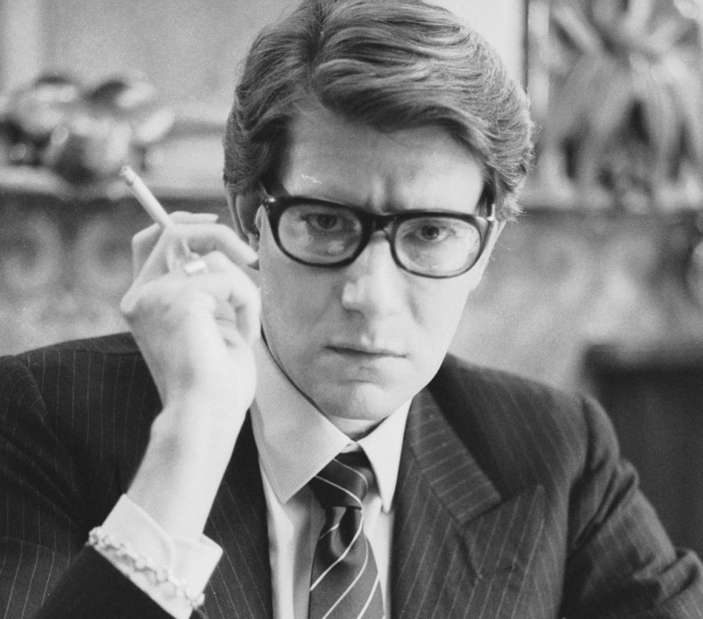 friend and mentor: Yves Saint Laurent