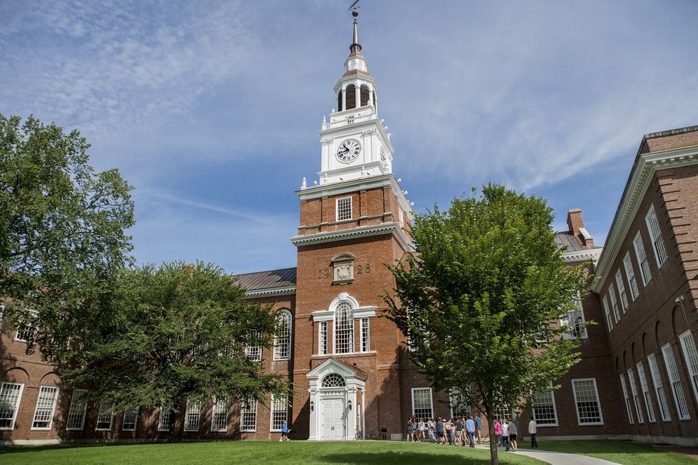 Education period of James Grimes in Dartmouth College