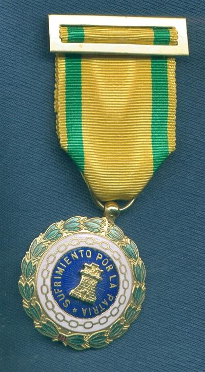 Medalla de Sufrimientos por la Patria