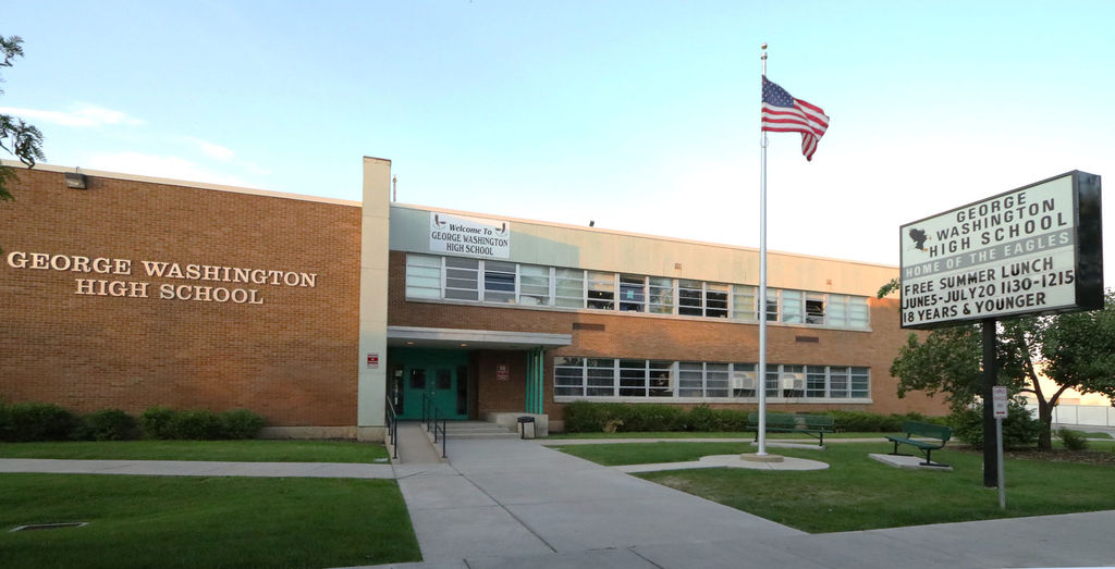Education period of William Shirer in Washington High School