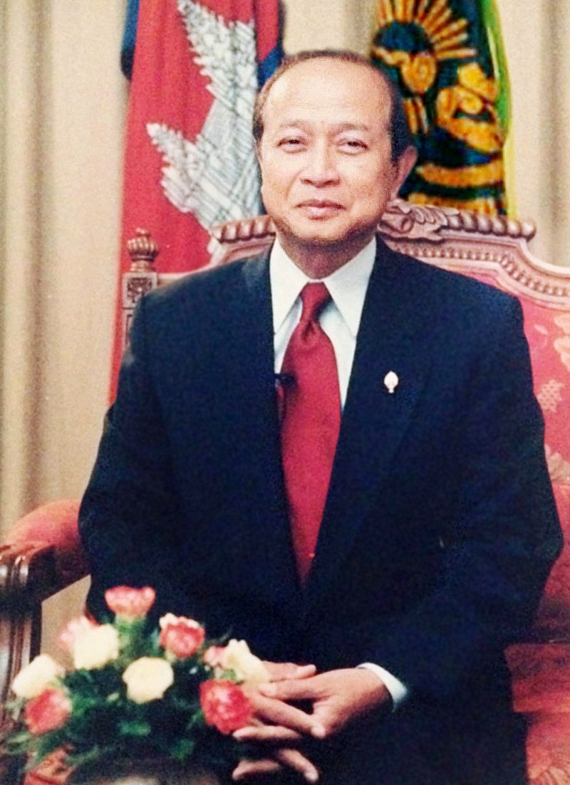 Son: Norodom Ranariddh