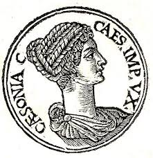 Wife: Milonia Caesonia
