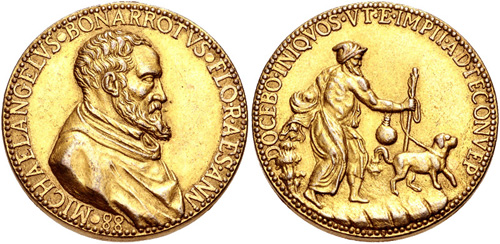 Michelangelo Gold Medal of Italy