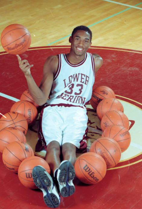 Education period of Kobe Bryant in Lower Merion High School