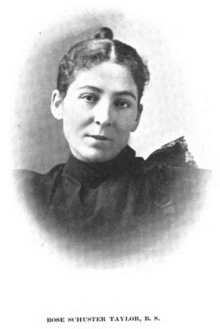 Mother: Rose Schuster Taylor 