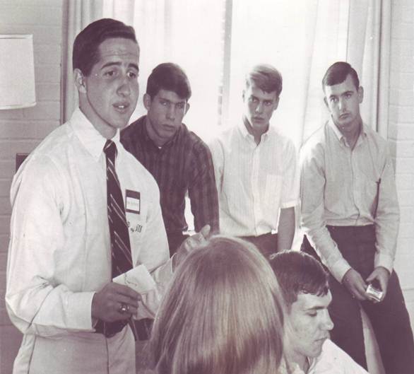 Education period of Samuel Gladding in Wake Forest University