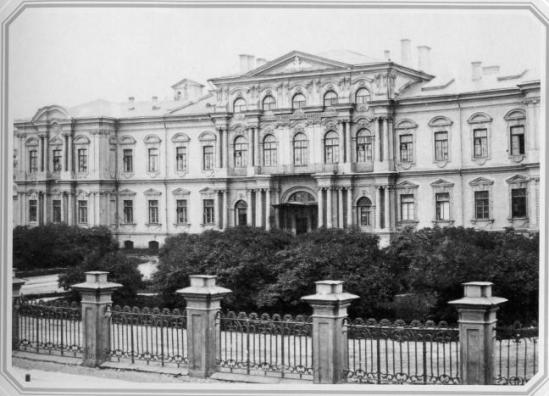 Education period of Aleksei Brusilov in Imperial Corps of Pages