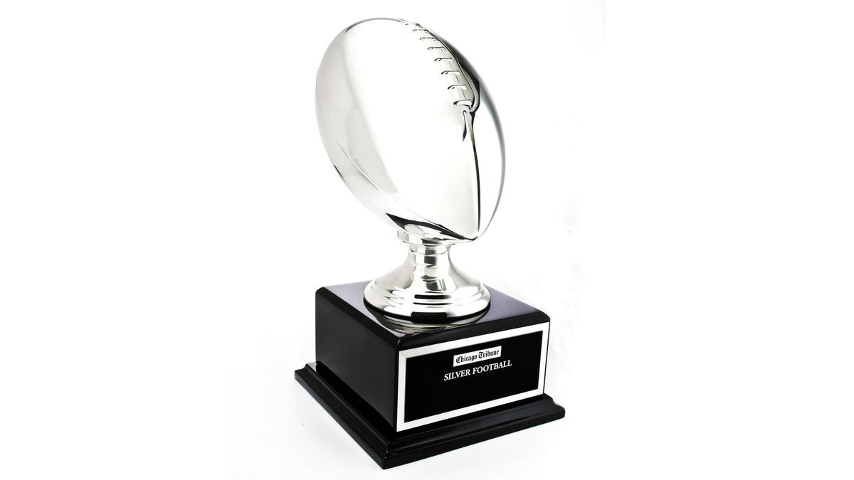 Chicago Tribune Silver Football
