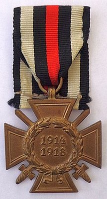 Honour Cross of the World War 1914/1918