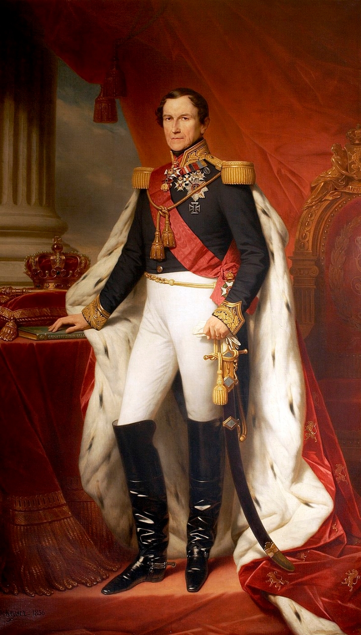 Father: Leopold I, King of Belgians