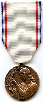 Medaille de la Reconnaissance Francaise