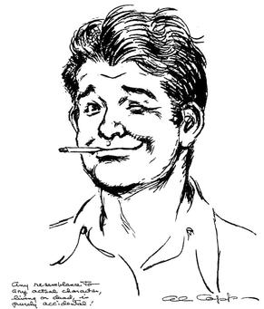 family friend: Alfred Gerald Caplin (Al Capp)