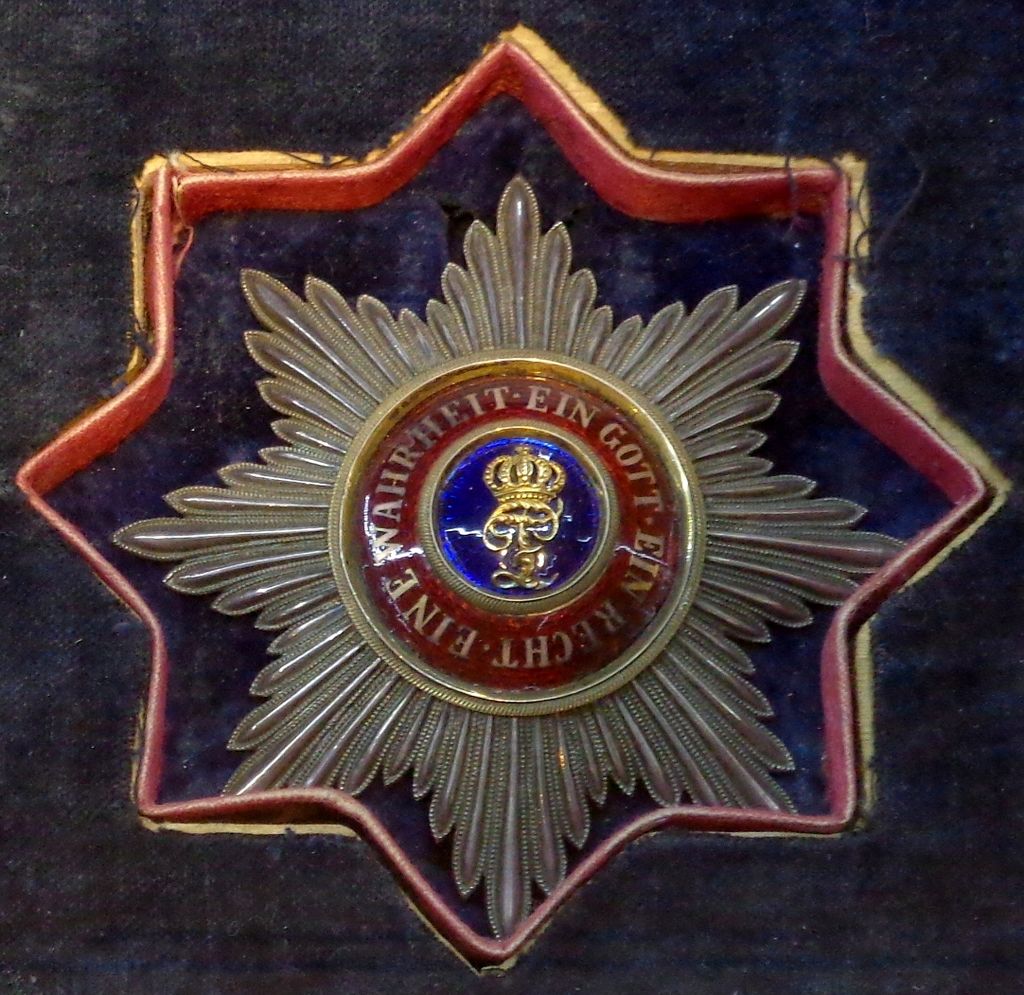 House and Merit Order of Peter Frederick Louis