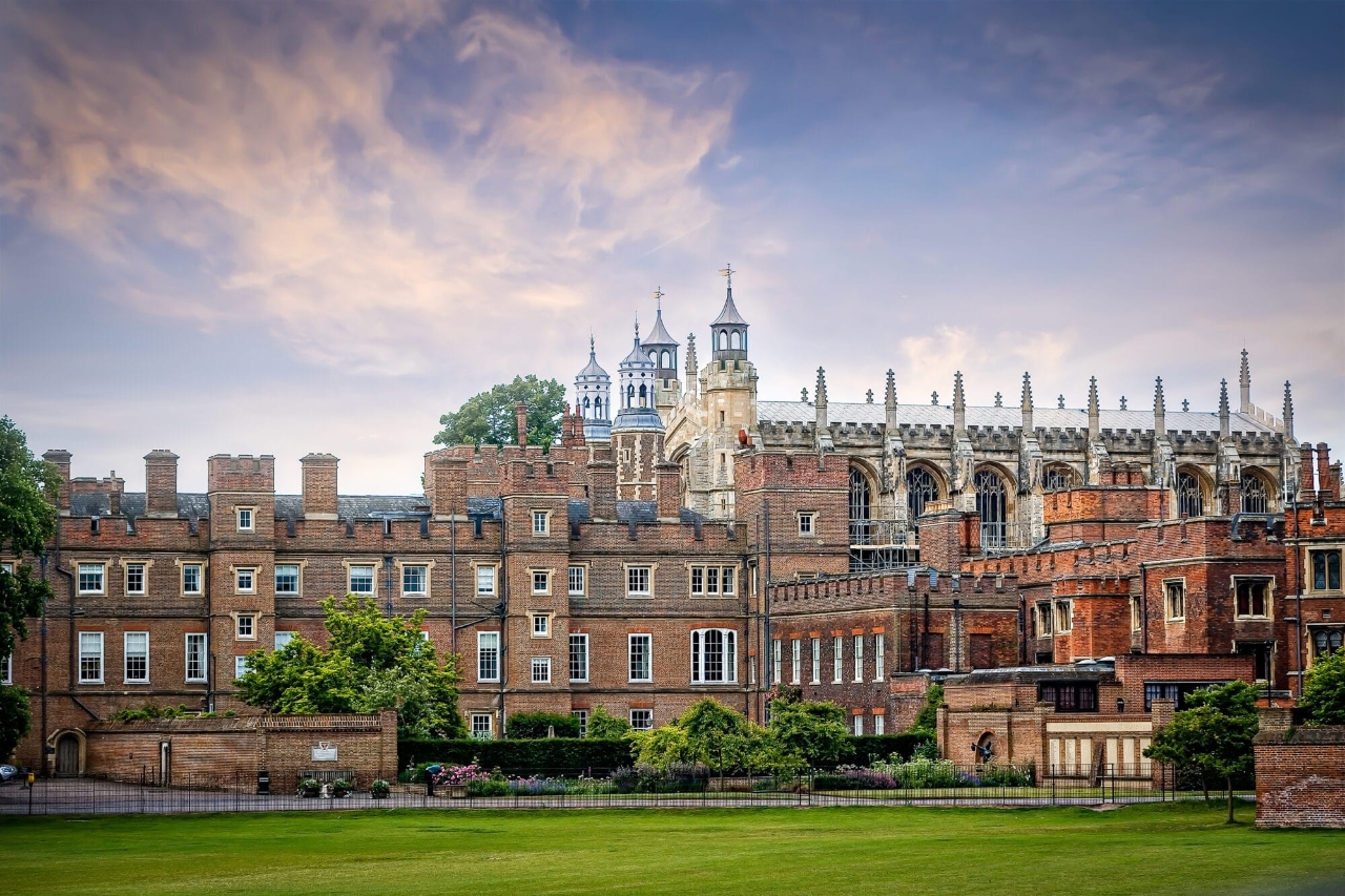 Education period of John Strutt in Eton College