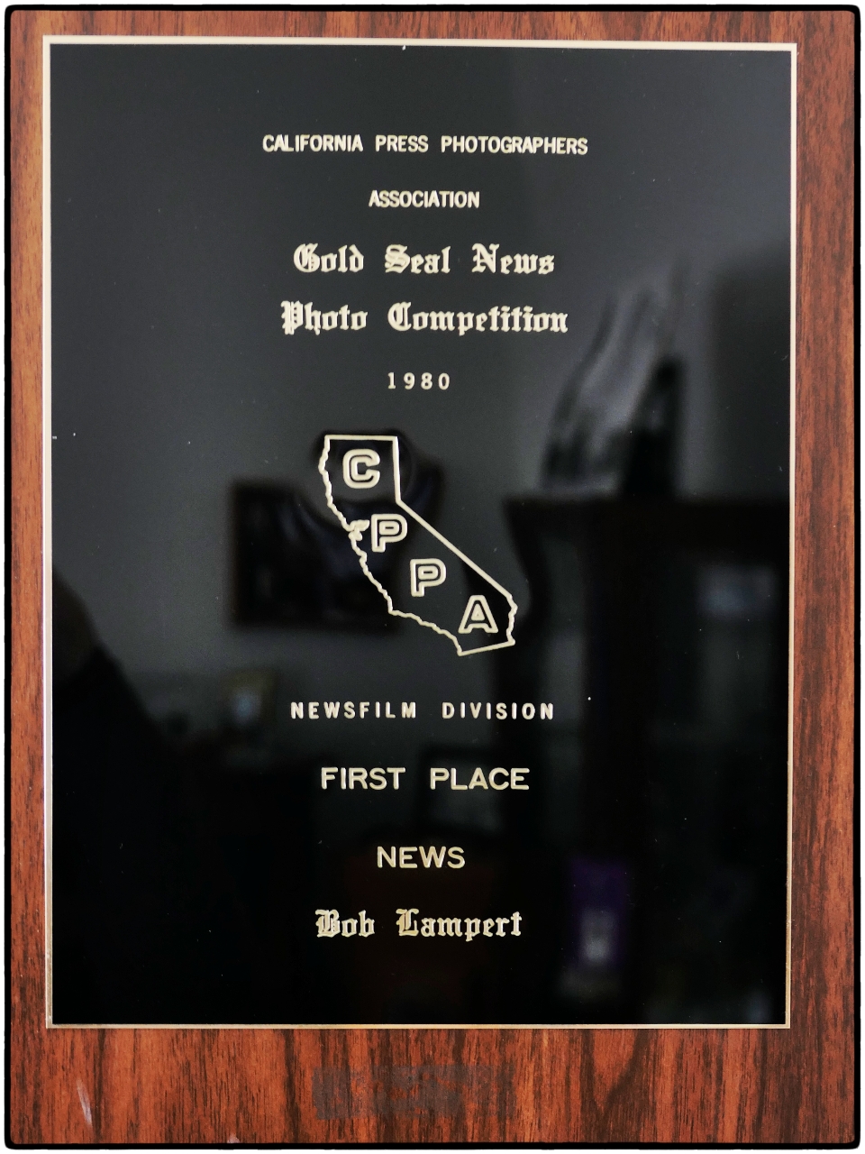 1980 California Press Photographer 1st Place